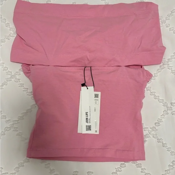 Zara Crossover off the shoulder top - Picture 4 of 6